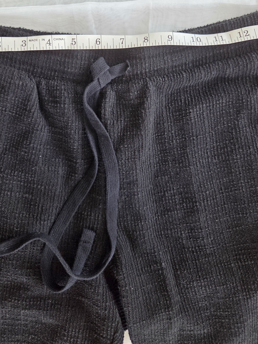 Cozy Black Knit Lounge Set - Picture 7 of 15